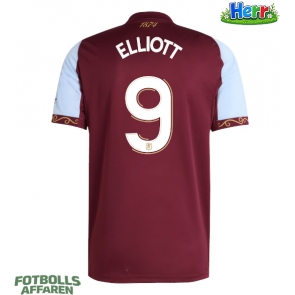 Aston Villa Harvey Elliott #9 Hemmatröja 2025-26 Kortärmad